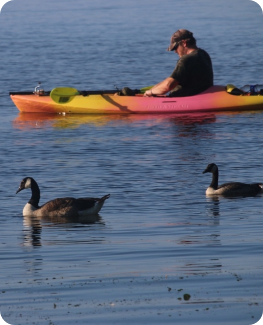 lake kayking